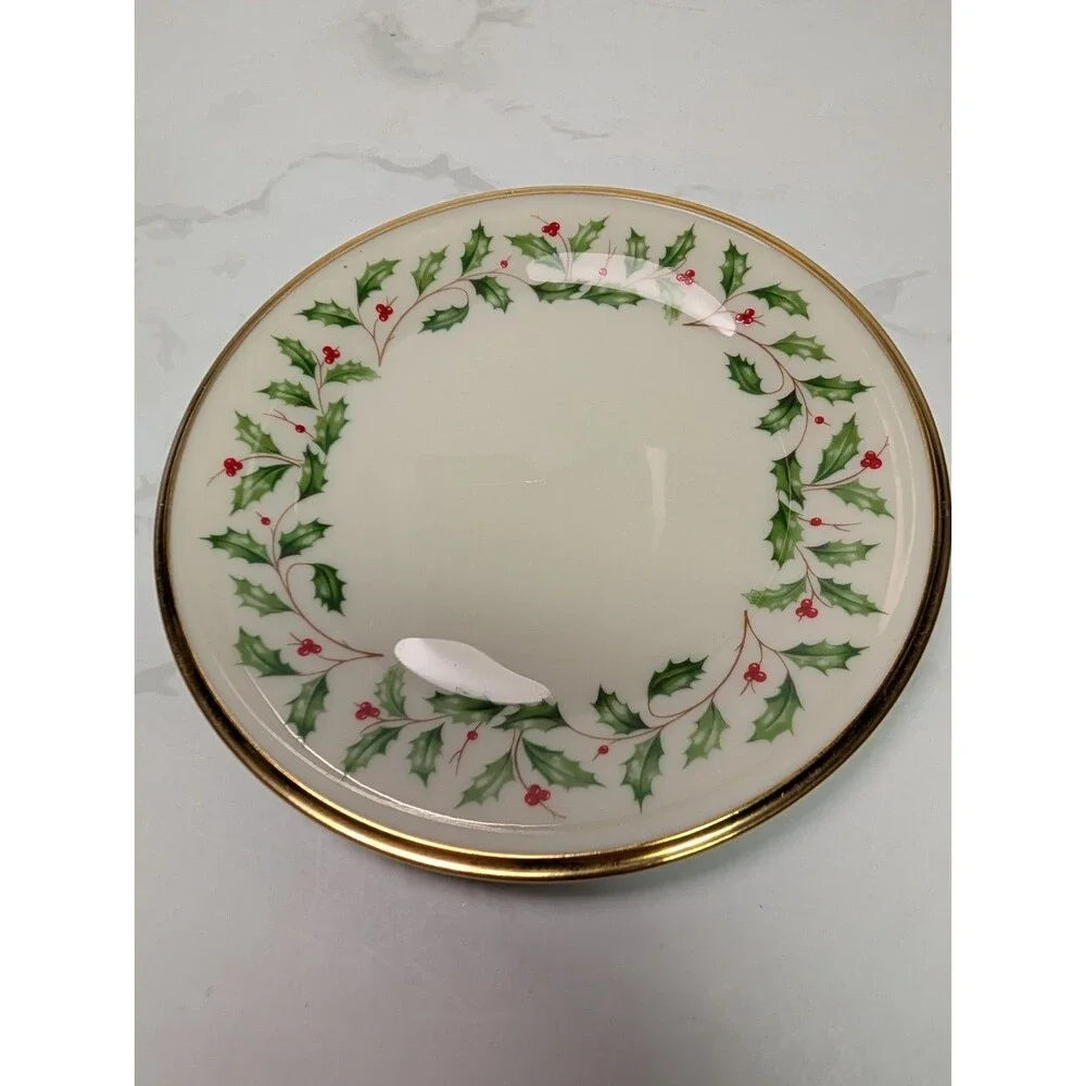 Lenox Holiday Dimension Bread & Butter Plate 6 3/8